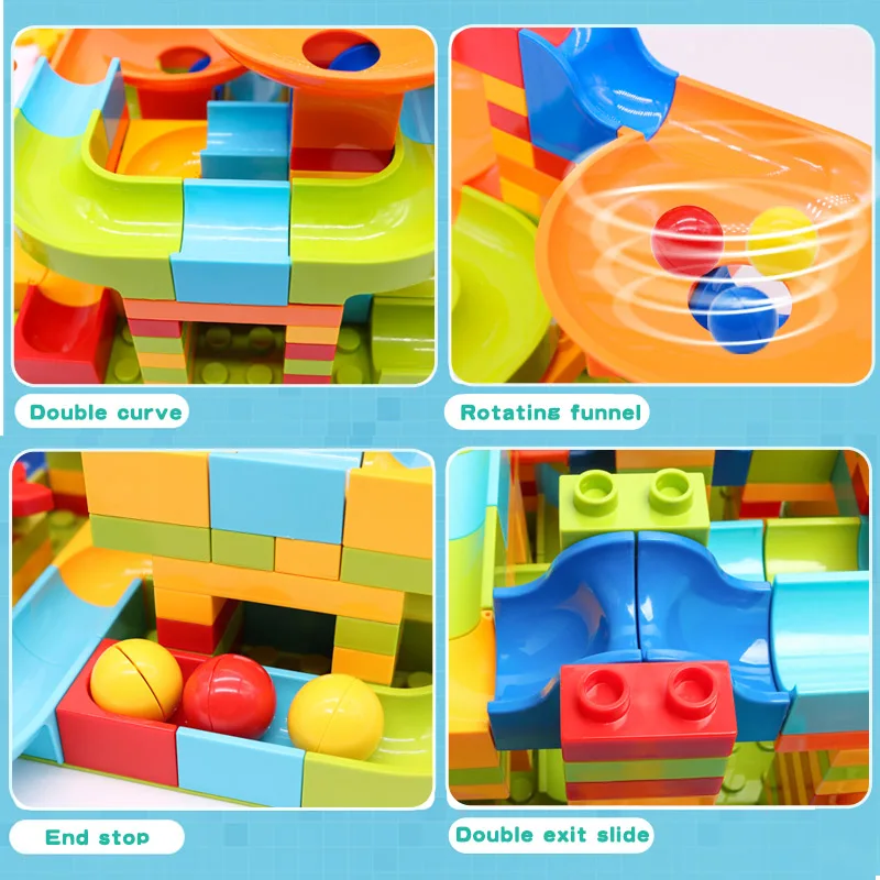 Bloques de construcción grandes para niños - Laberinto de bolas - imagen 5