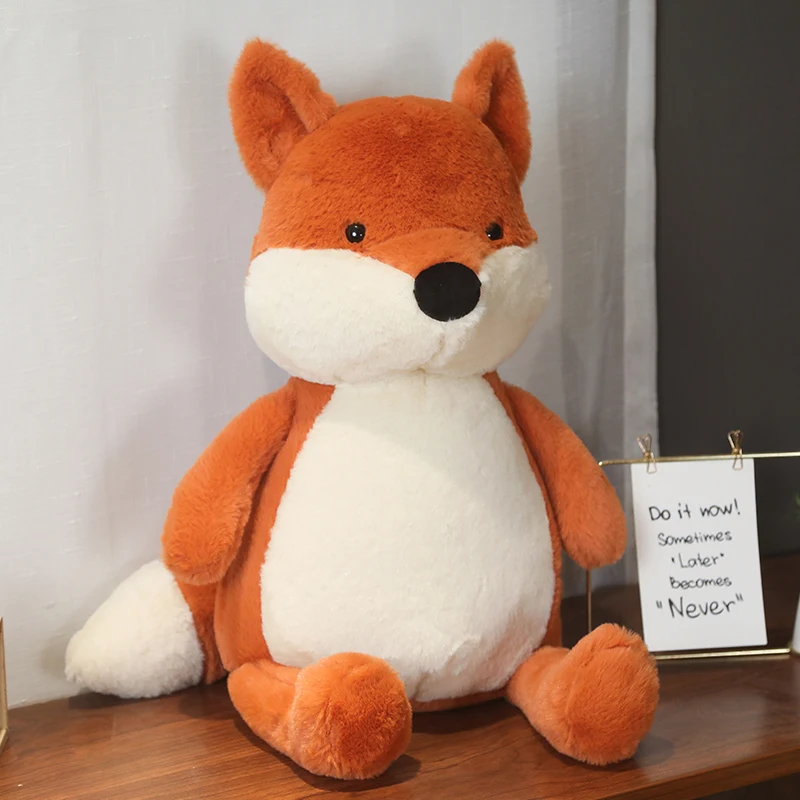 Peluche de zorro tierno para sofá, juguete infantil - imagen 3