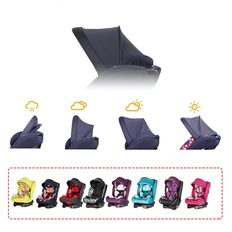 Parasol universal para silla de paseo con soporte - imagen 2