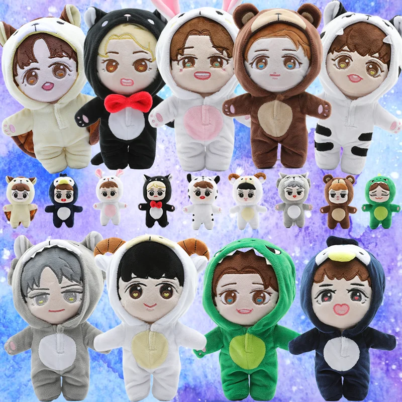 Peluche EXO con soporte de estrella para colección infantil