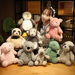 Peluche suave de dinosaurio para bebé, animal acolchado