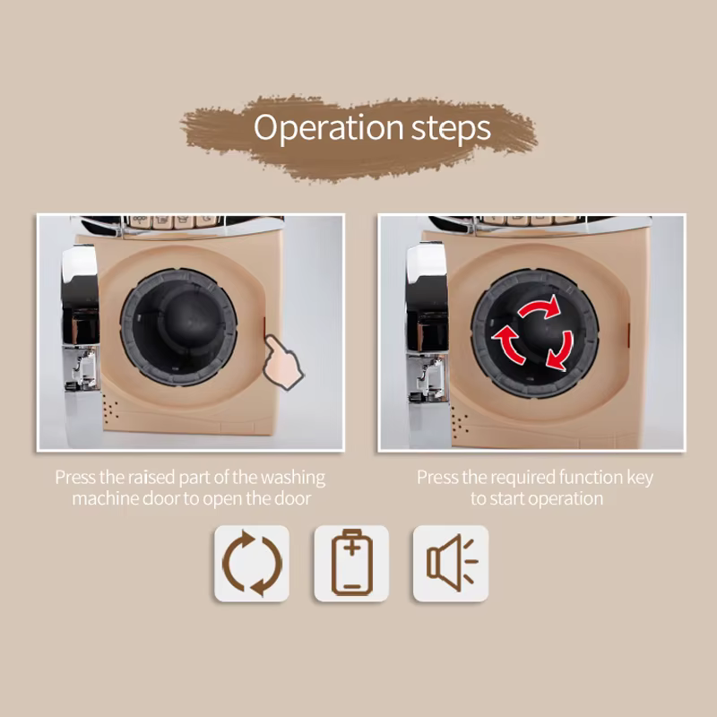 Cocina de juguete eléctrica con accesorios para niños - imagen 5
