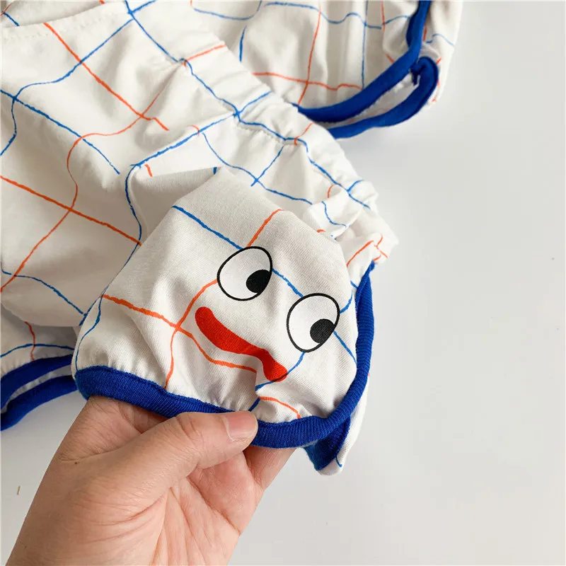 Conjunto verano para hermanos Milangel – Ropa con estampado de letras - imagen 5