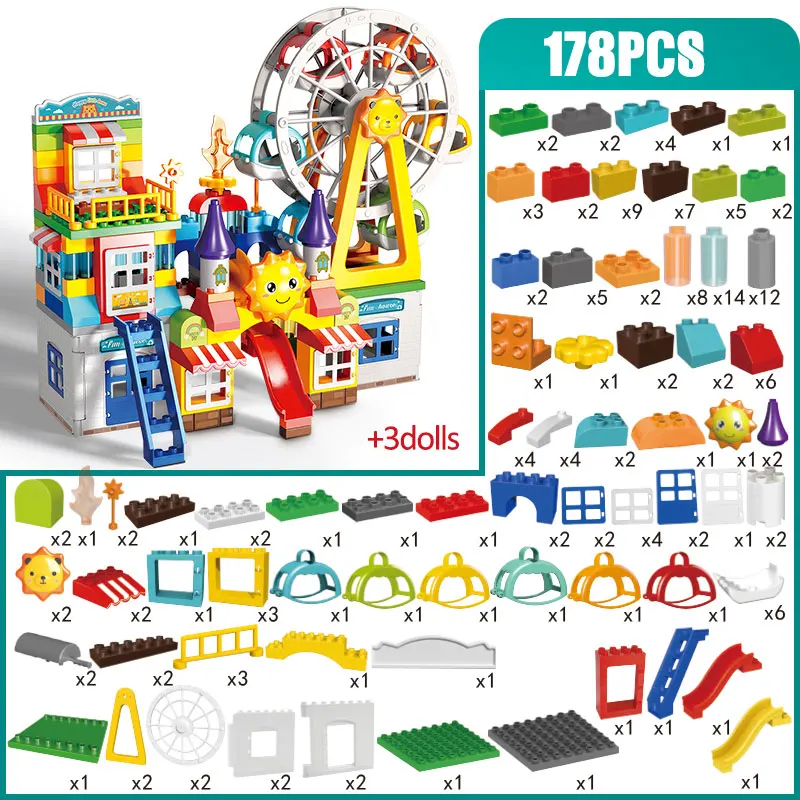 Bloques de construcción grandes para niños - Laberinto de bolas - imagen 2