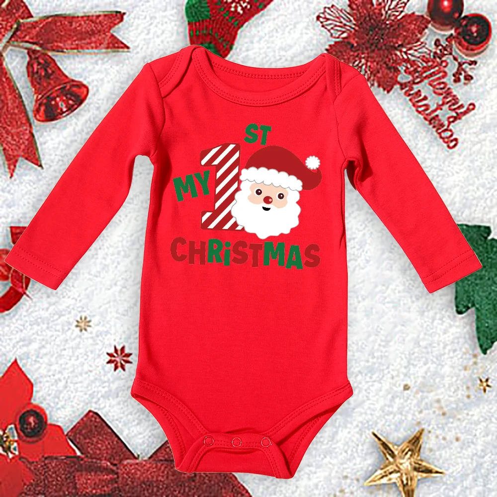 Pelele rojo para niño y niña
