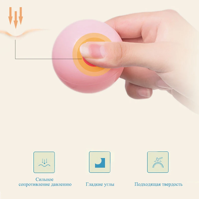 Bolas de piscina segura para bebés – 5,5 cm suave ecológica color oceano - imagen 4