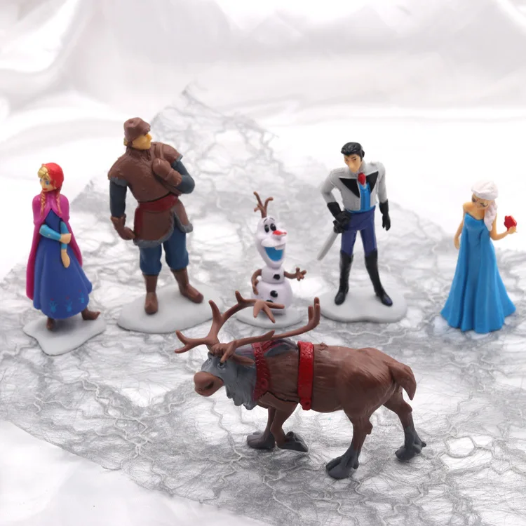Set completo de muñecas Frozen