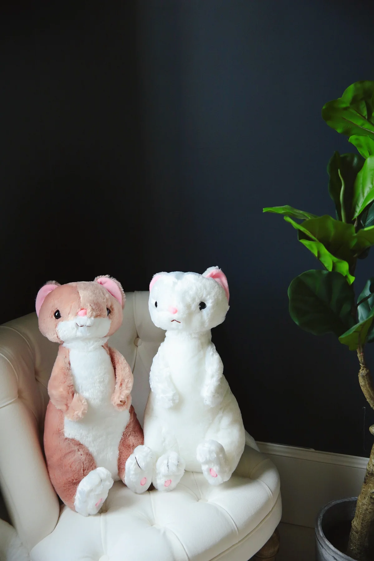 Peluche hurón LilipeLike de dibujos animados, relleno suave - imagen 2
