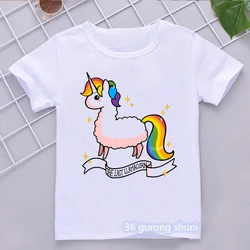 Camiseta unicornio para niña - Estilo urbano