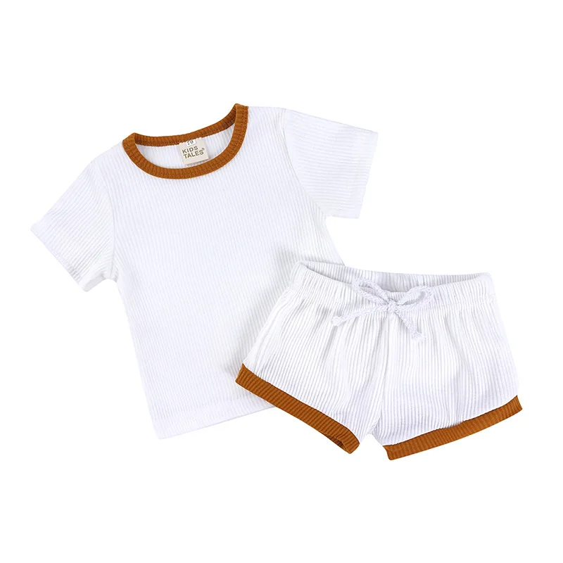 Conjunto verano rayas niño – Algodón suave - imagen 3