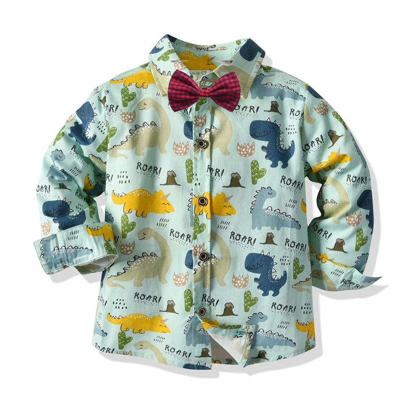 Camisa a cuadros manga larga para niño – Otoño clásico - imagen 4