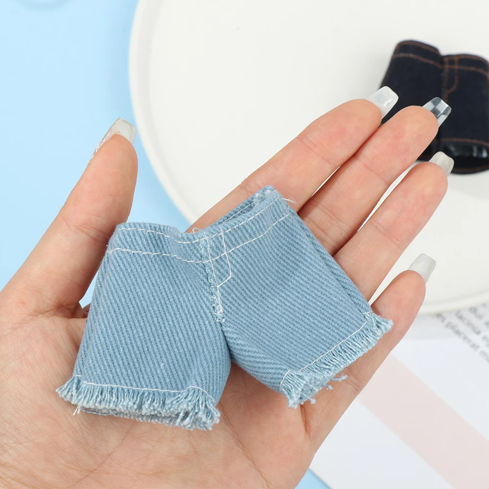 Pantalones vaqueros cortos para muñecas BJD – 30 cm - imagen 2