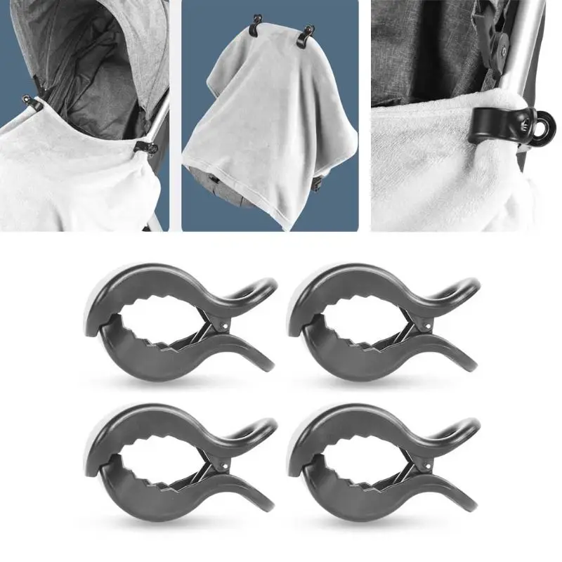 Clips para funda de asiento coche y cochecito, sujeción segura - imagen 2