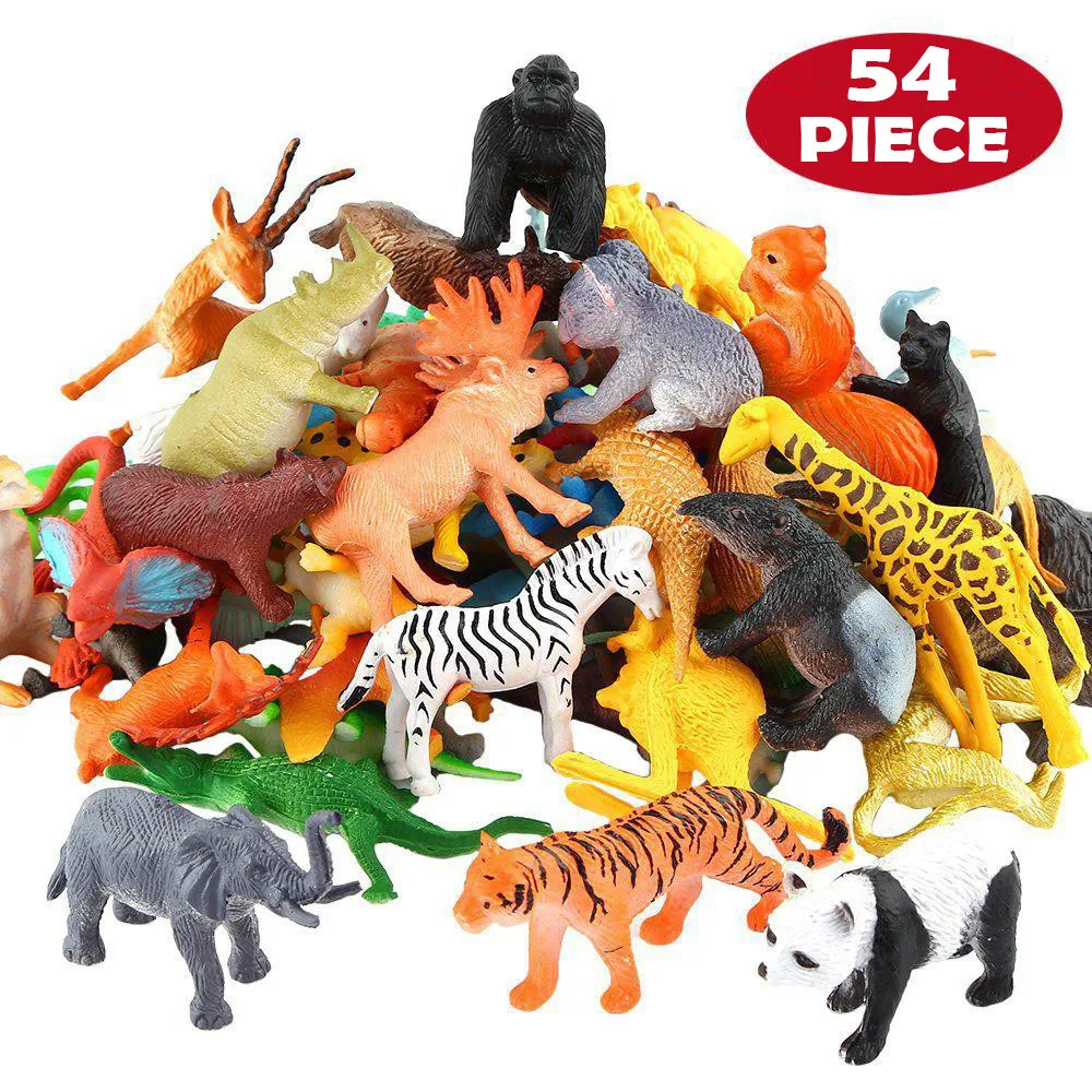 Figuras de animales salvajes para niños – Juguete educativo - imagen 2