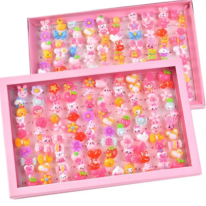 Set de 10 anillos infantiles listo para repartir