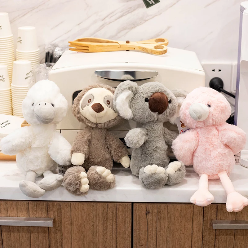 Peluche suave de koala blanco estilo dibujos animados para bebé - imagen 4