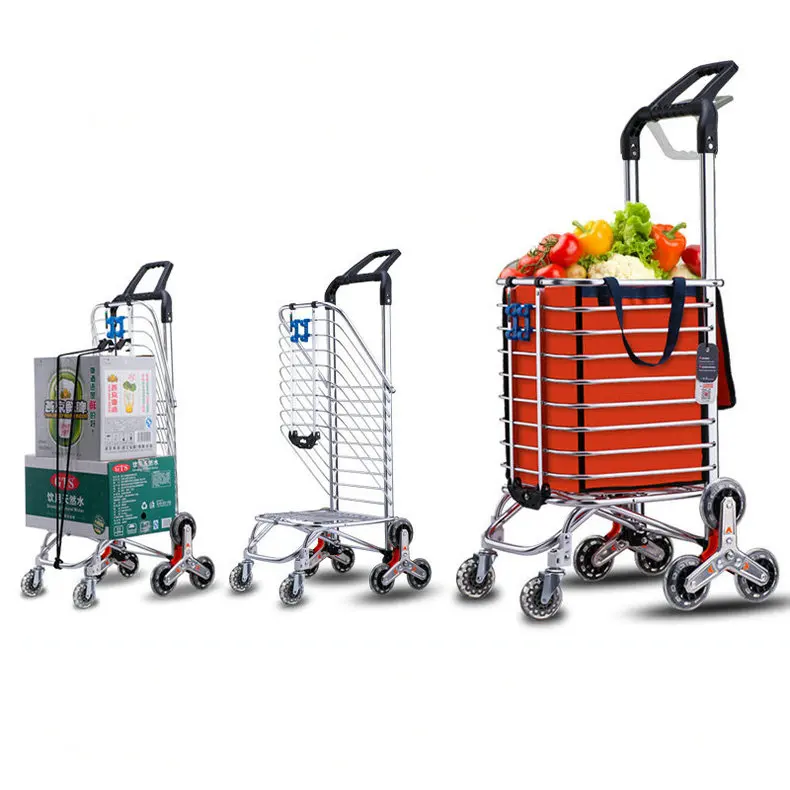 Carrito en uso en supermercado