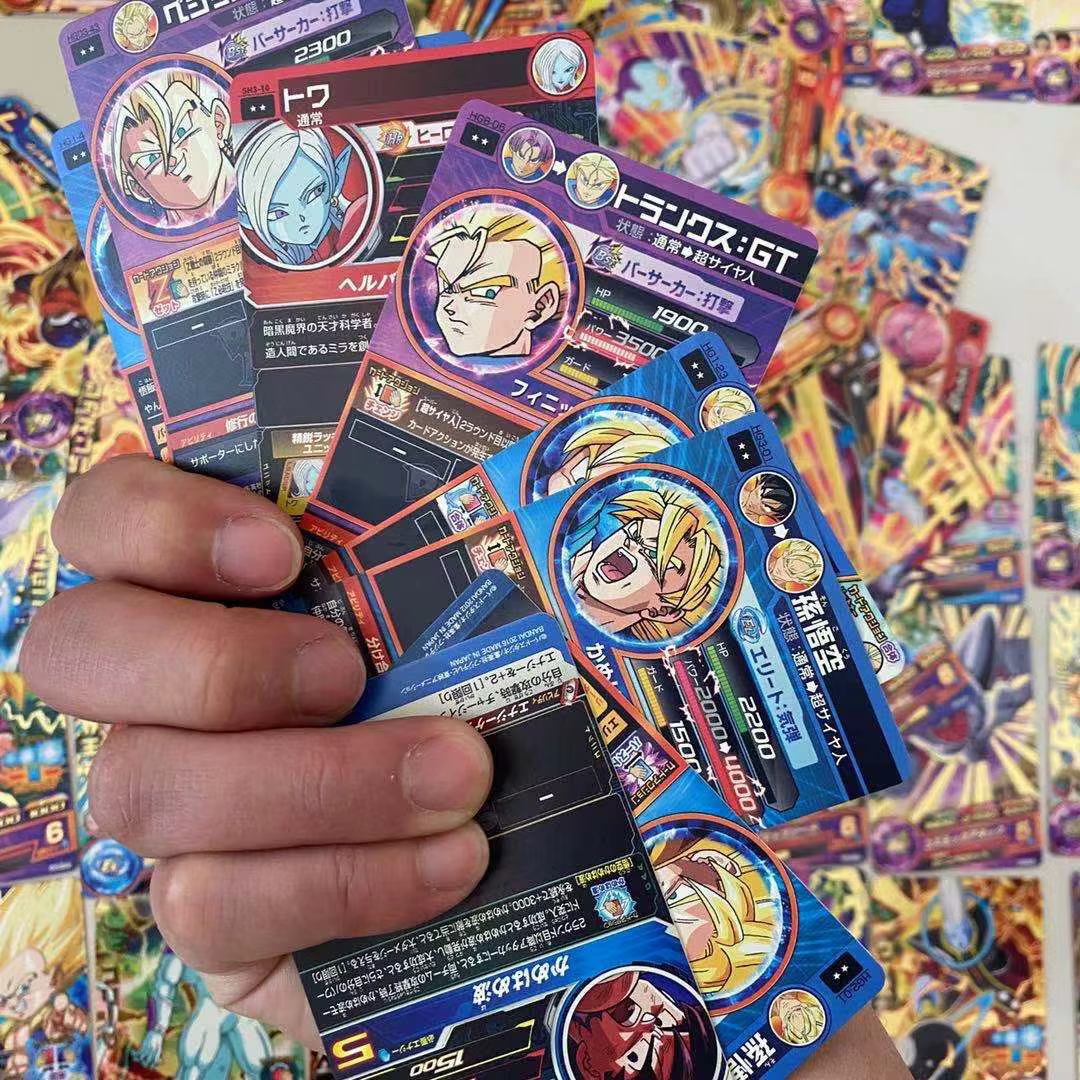Tarjeta láser Dragon Ball exposición