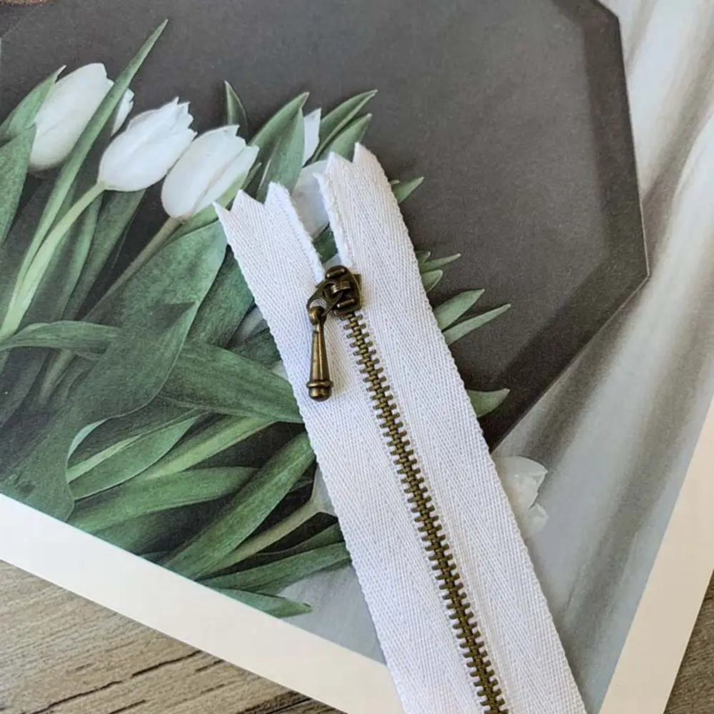 Cremallera mini metálica para ropa de muñeca –DIY reparación manualidades - imagen 2