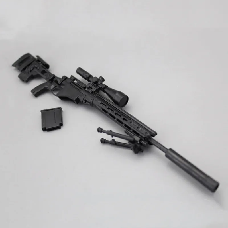 Accesorio rifle francotirador Remington MSR para figuras de soldado - imagen 2