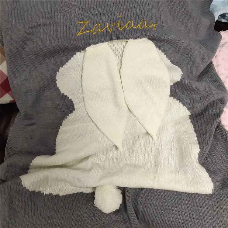 Manta lista para regalo con packaging de organza