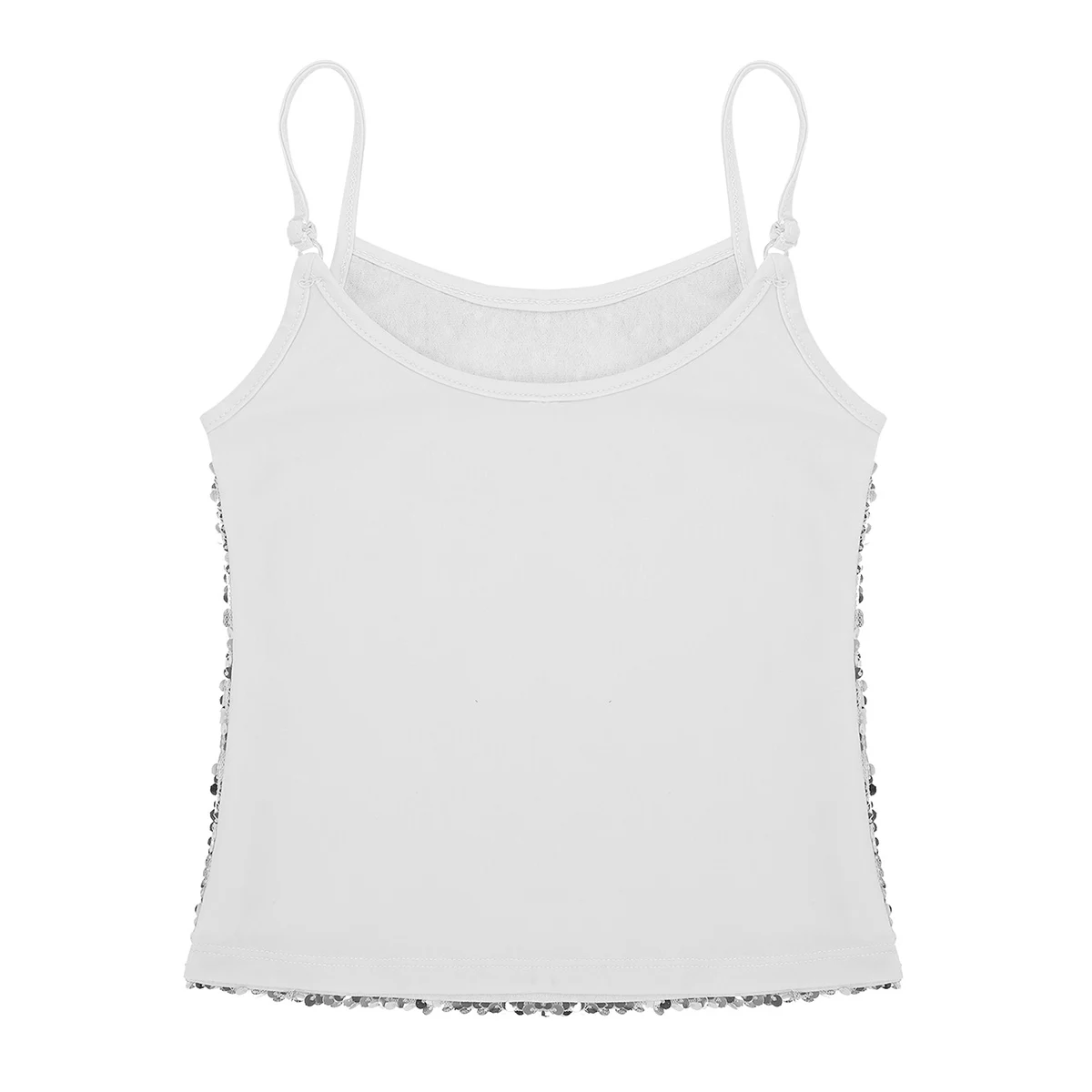 Maillot de danza infantil con lentejuelas brillantes AqSkating - imagen 4