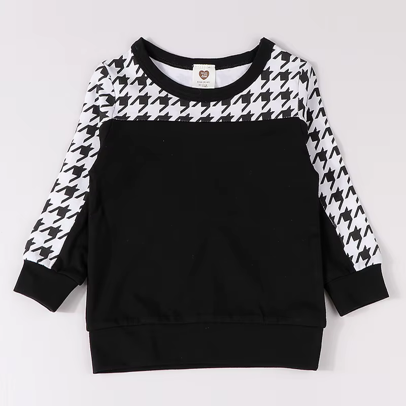 Camiseta manga larga pata de gallo bloom kids