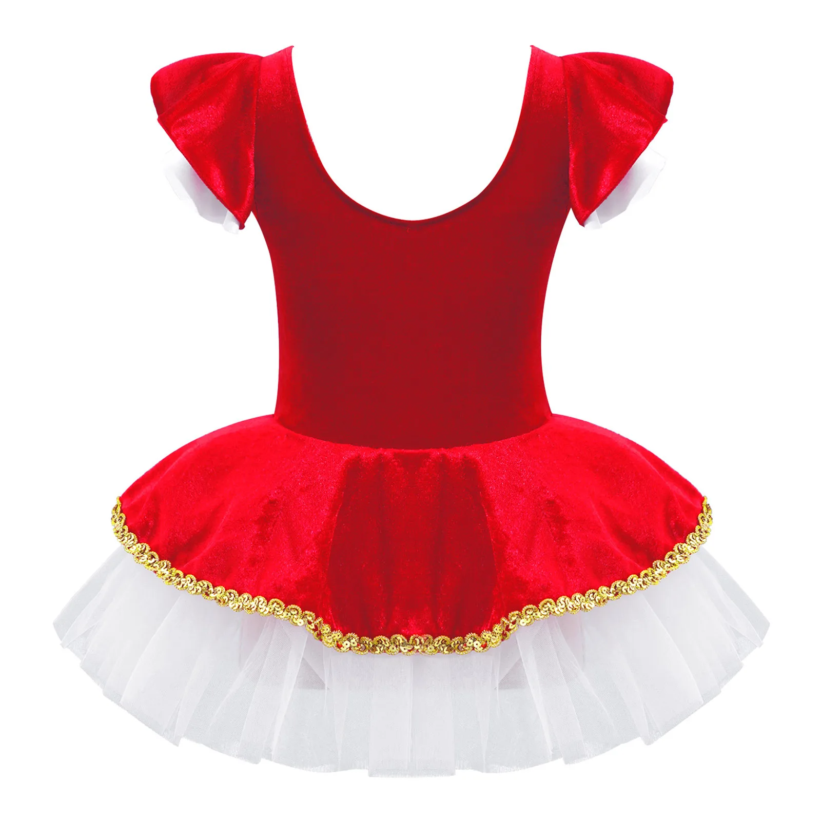 Disfraz de circo para niña con vestido ballet y tutú en malla