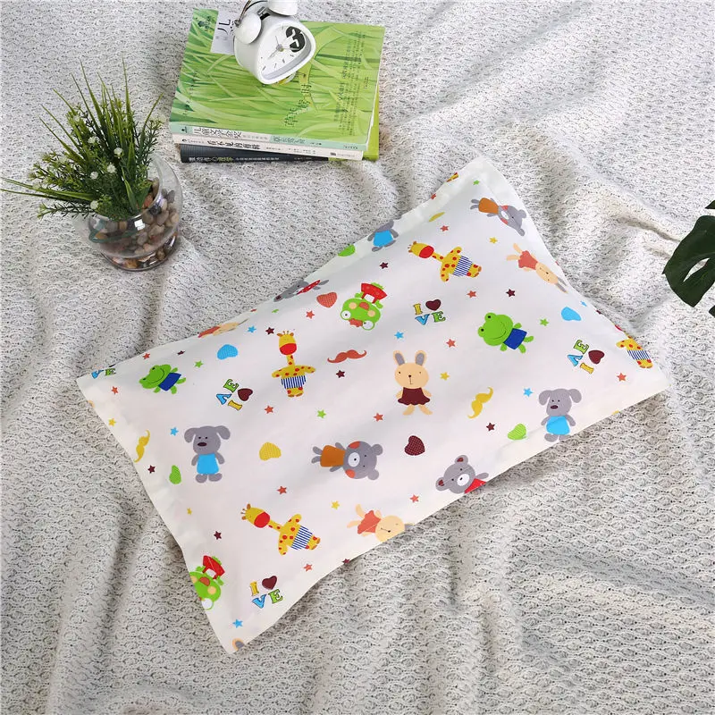 Almohada infantil ergonómica con funda suave para dormir - imagen 5