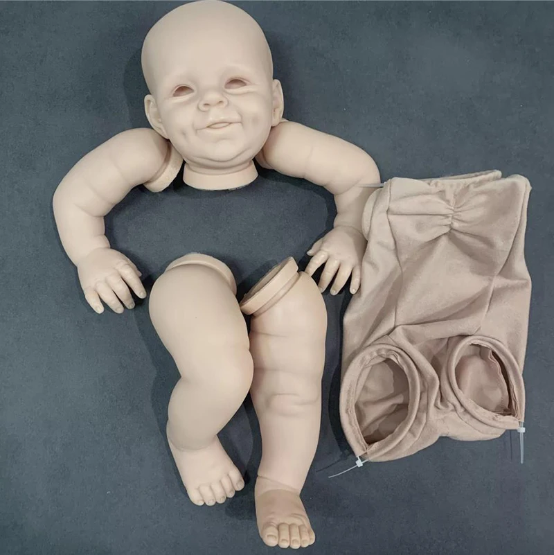 Kit muñeca Reborn cuerpo completo piezas sin terminar tacto suave - imagen 4