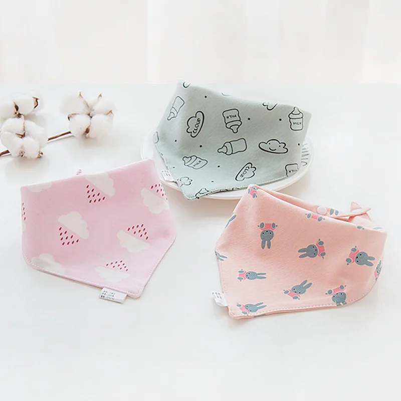 Toalla de saliva con dibujos animados para bebé