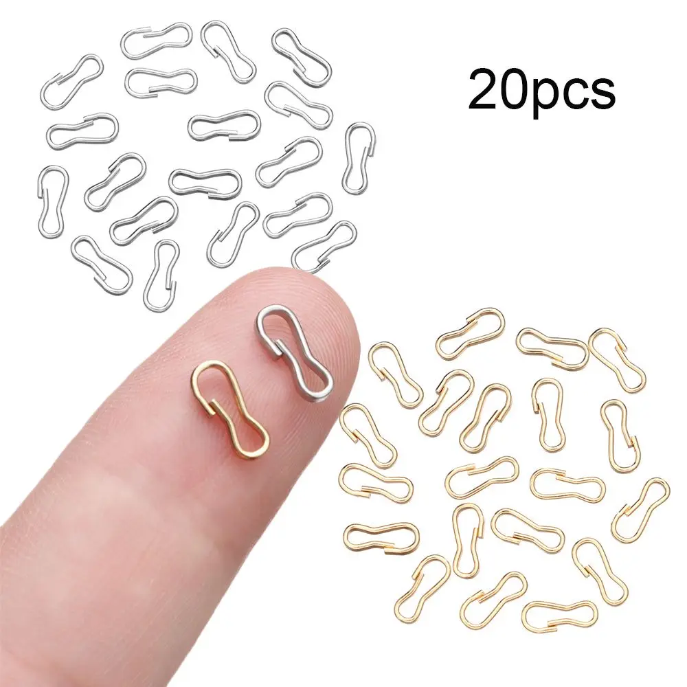 Hebillas y clips para muñecas – Mini bolso de metal con cadena