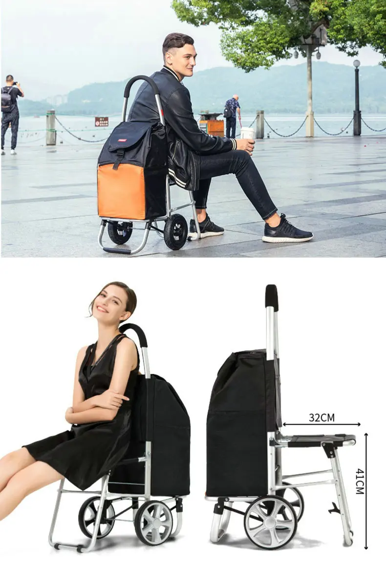 Asiento integrado para descansar