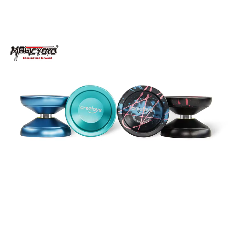 MAGICYOYO T5 Yoyó profesional de aleación de aluminio – Azul zafiro