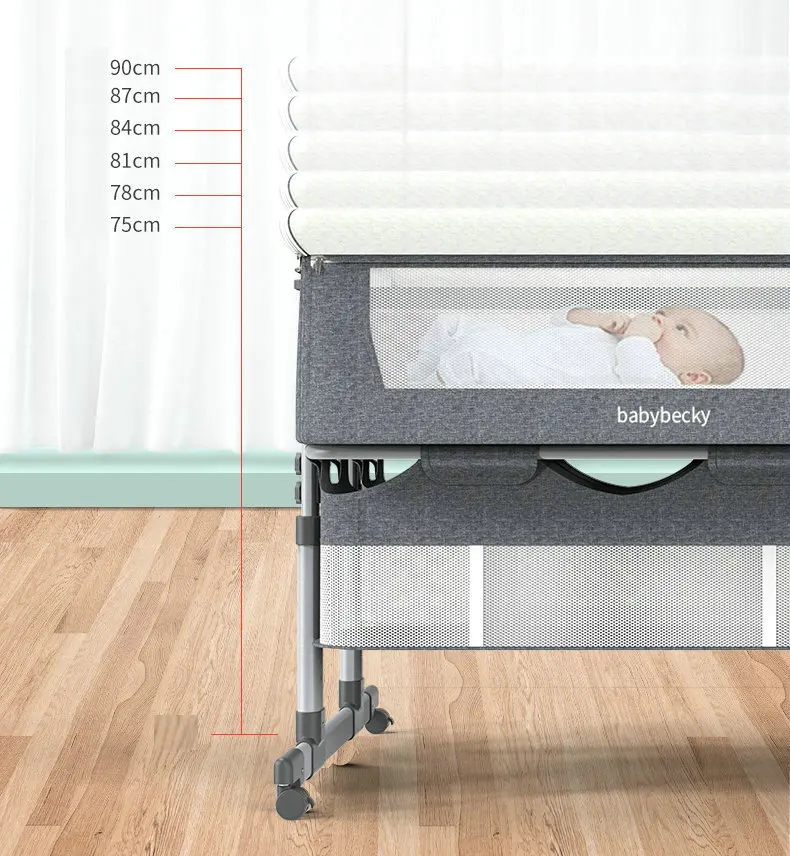 Ajuste de altura y configuración para estar a la altura de la cama