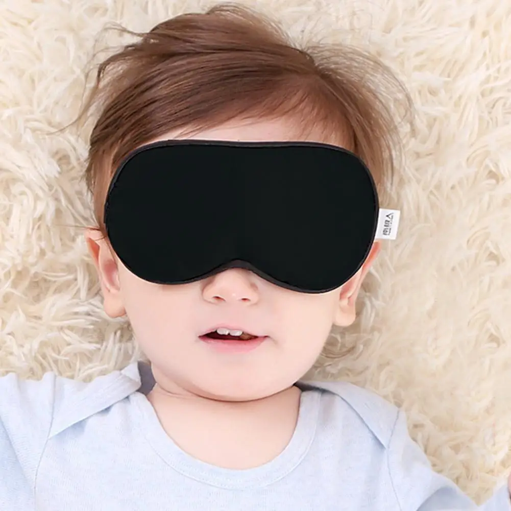 Antifaz para dormir seda de morera Momme para bebés - imagen 4