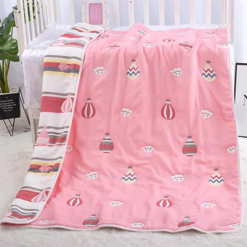 Reall manta gruesa de muselina algodón para niños cálida siesta - imagen 2