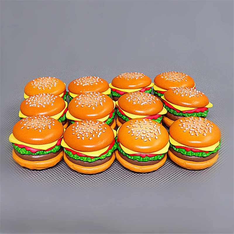Mini hamburguesas de juguete para casa de muñecas - imagen 4