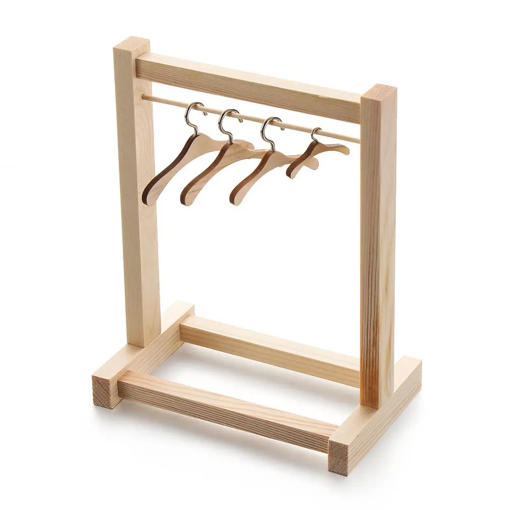 Perchas de madera para niño – Organizador infantil práctico - imagen 5