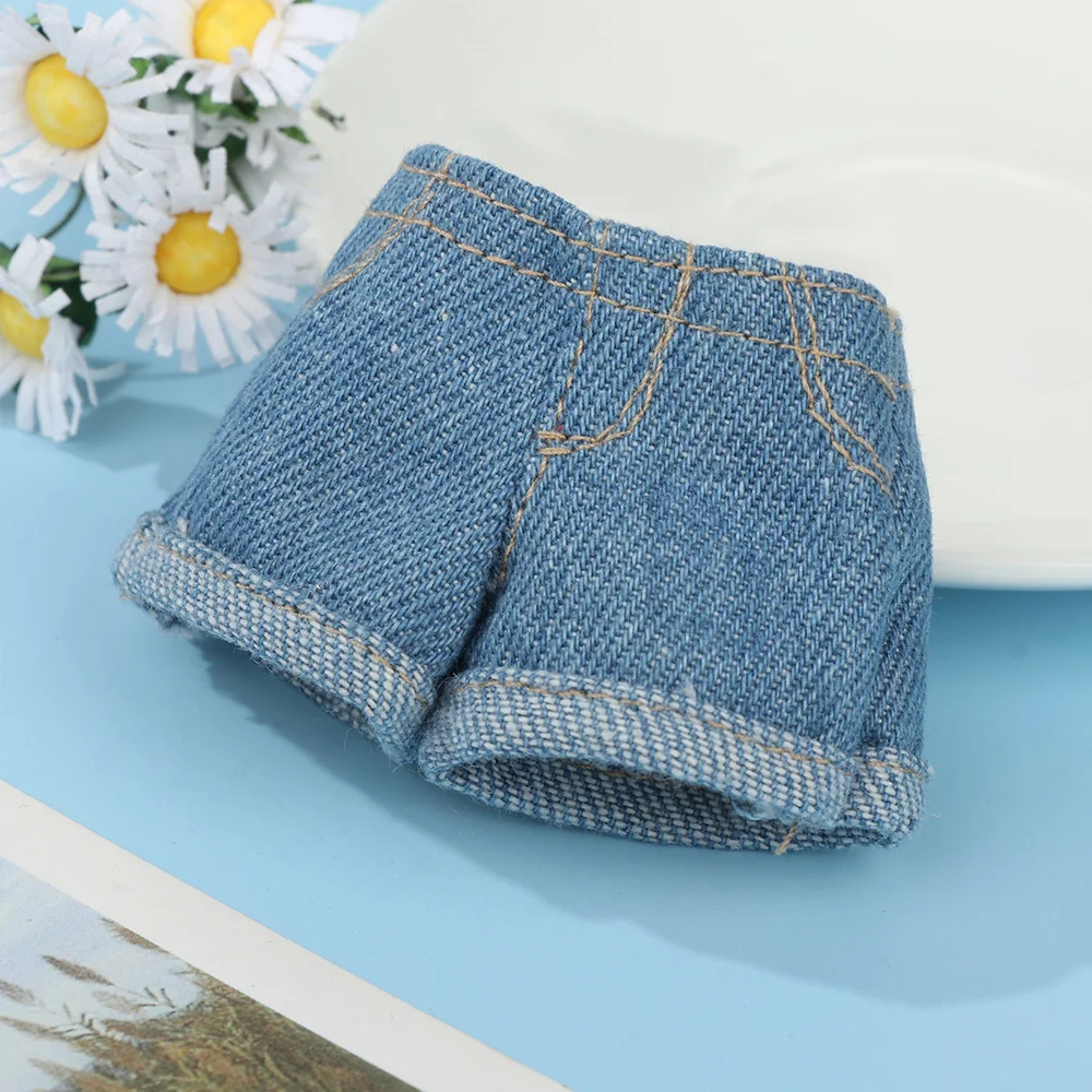 Pantalones vaqueros cortos para muñecas BJD – 30 cm - imagen 4