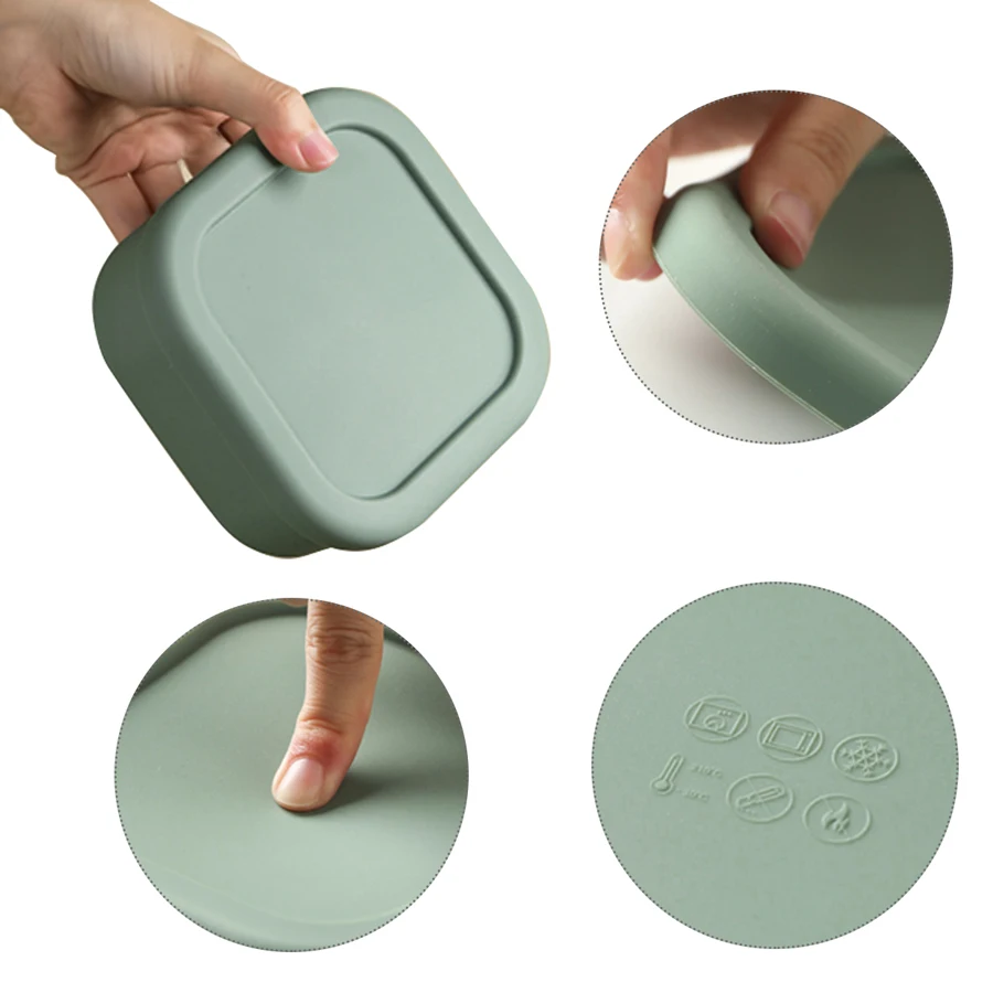 Bwol Bowl de silicona antihumedad para bebé – Vajilla infantil - imagen 5