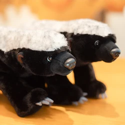 Peluche de animales salvajes realistas, suave y tierno para regalo