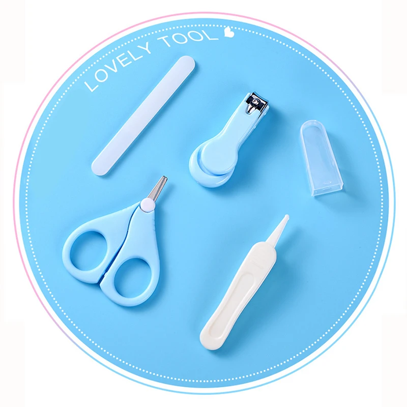 Kit tijeras cortar uñas bebé – Set higiene infantil seguro - imagen 2