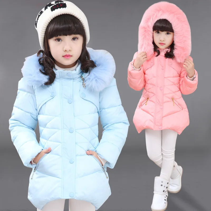 Parka de invierno con capucha y estampado juvenil para niños - imagen 5