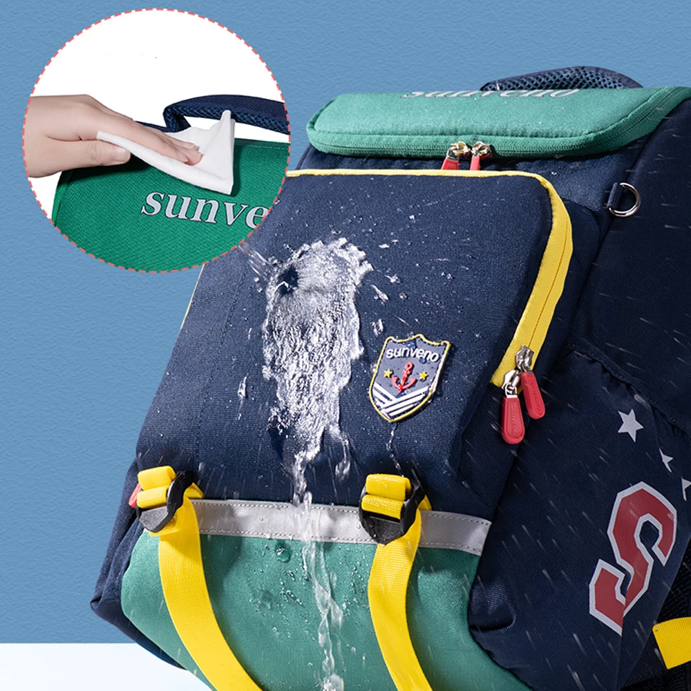 Sunveno mochila escolar impermeable para niños y niñas - imagen 5