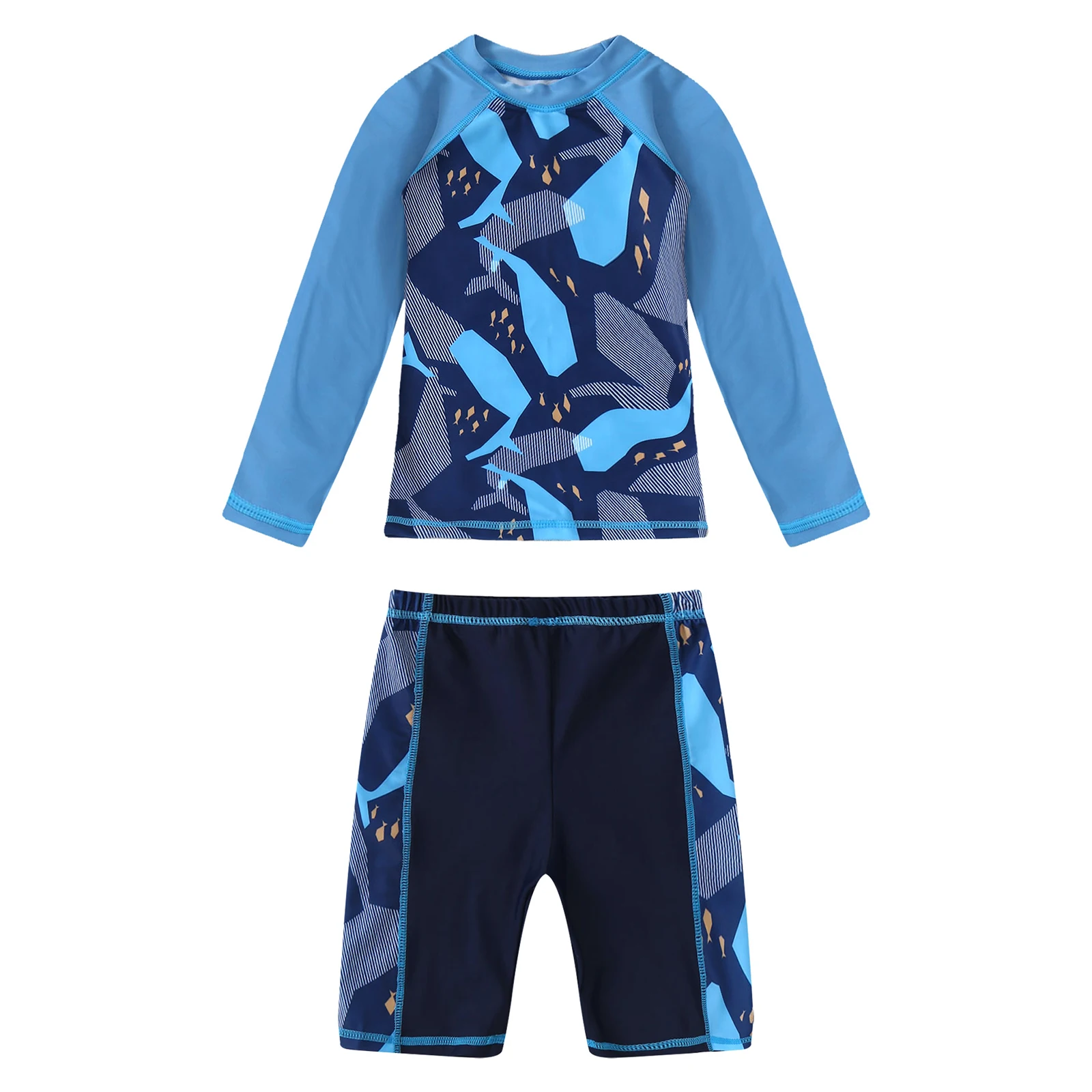 Bañador surf infantil con camiseta y pantalón de playa