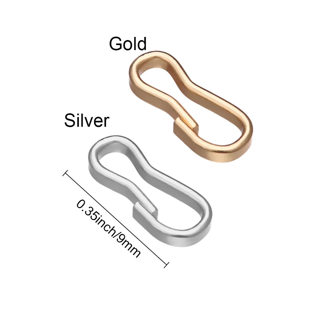 Hebillas y clips para muñecas – Mini bolso de metal con cadena - imagen 5