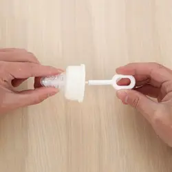 Cepillo para tetinas de biberón de cerdas de alta densidad