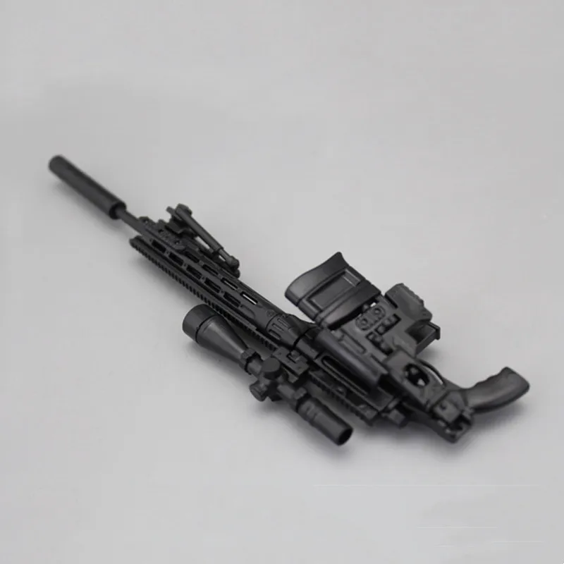 Accesorio rifle francotirador Remington MSR para figuras de soldado - imagen 3
