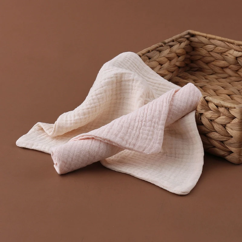 Pañuelo de gasa absorbente 4 capas – Babero suave para eructar bebé